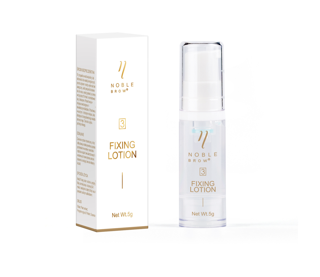 Fixing lamination per sopracciglia ( fase 3)