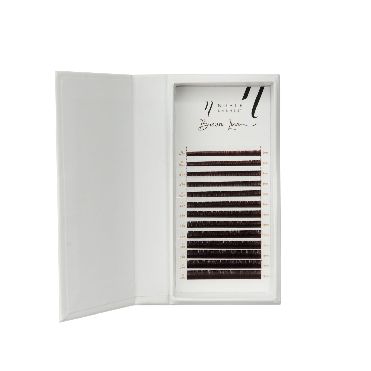 BROWN LINE LASHES  - COLORI  BLACK BROWN OPPURE BROWN